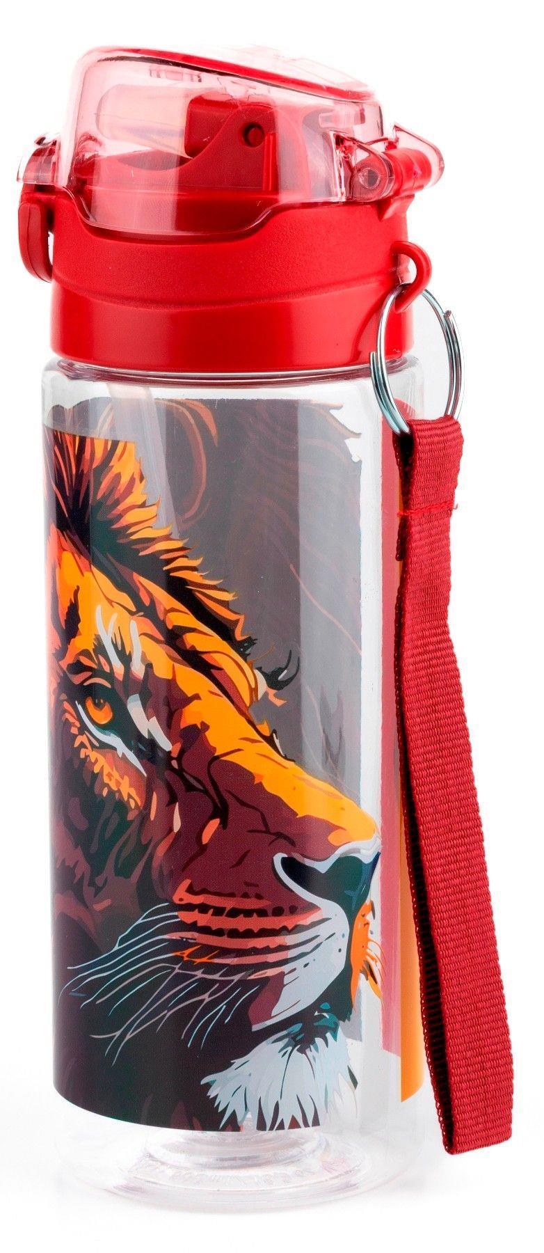 Galatasaray Leon Baskılı 500 ml'lik Okul ve Günlük Matara/Suluk - Pipetli - 25570