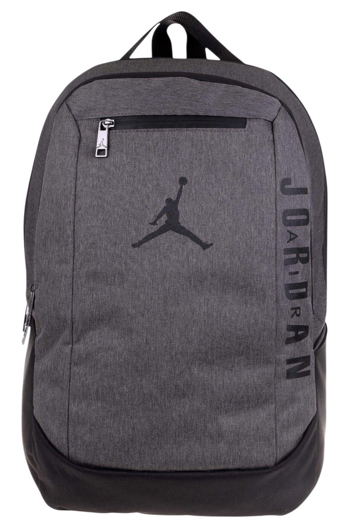 Jordan Air Arizona Gri Üç Bölmeli Erkek Çocuk Sırt Çantası - Q3127