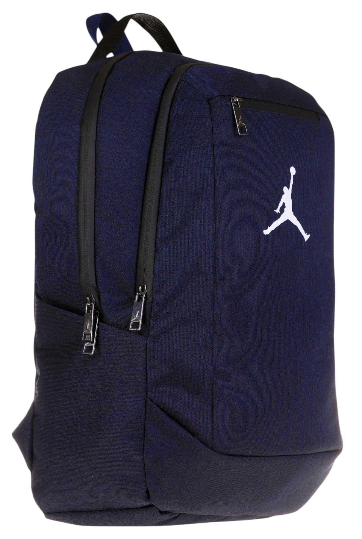 Jordan Air Arizona Lacivert Üç Bölmeli Erkek Çocuk Sırt Çantası - Q3128