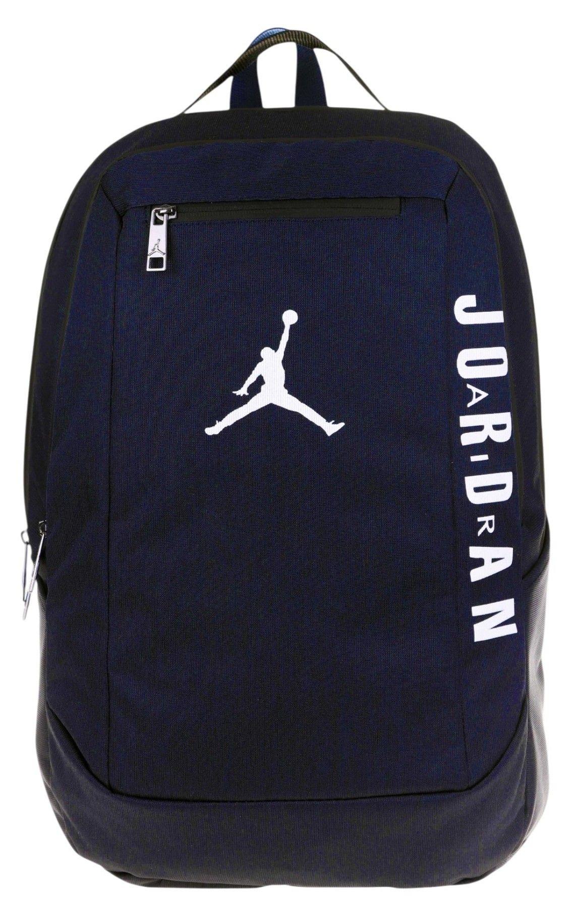 Jordan Air Arizona Lacivert Üç Bölmeli Erkek Çocuk Sırt Çantası - Q3128