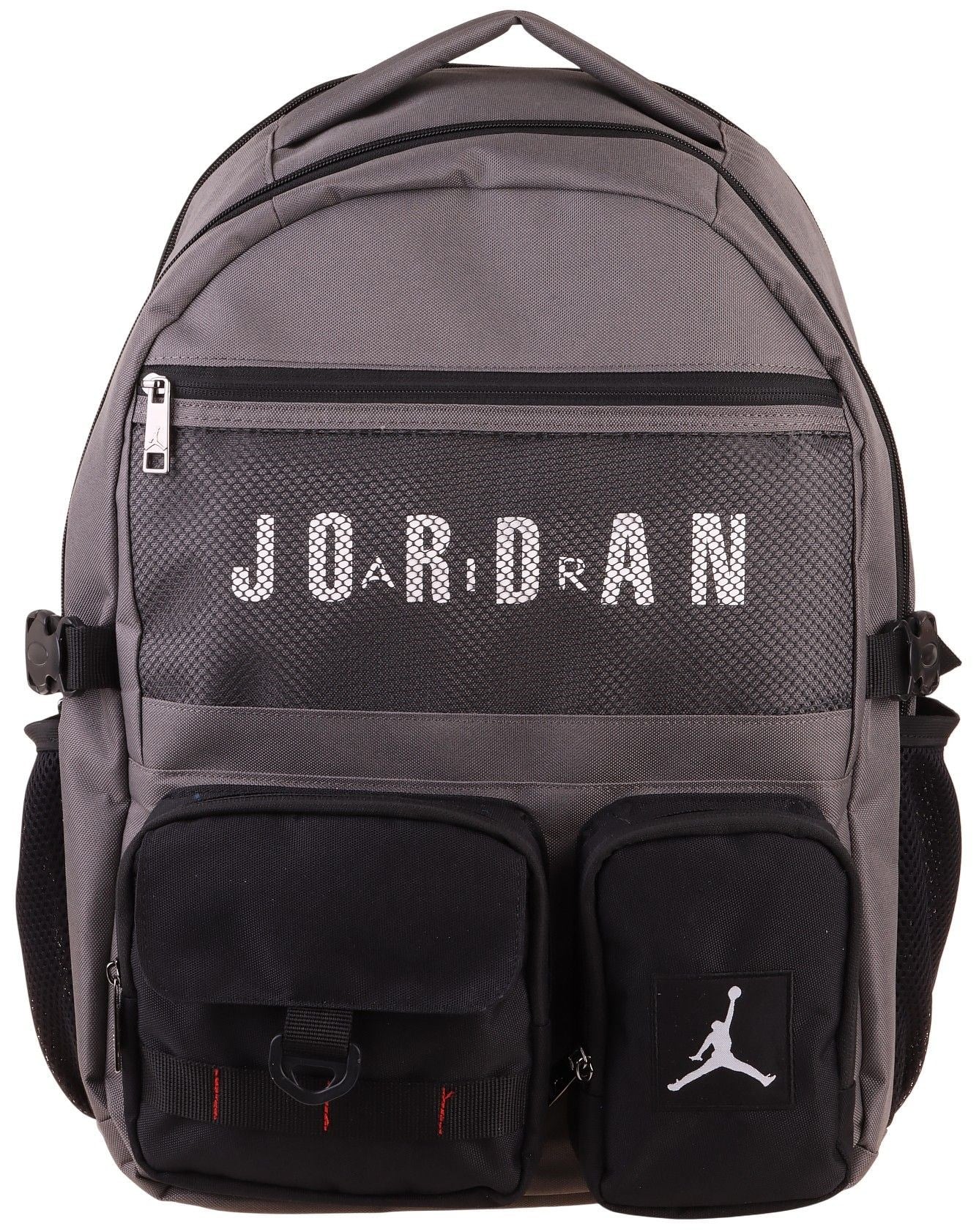 Jordan Air Beş Bölmeli Brooklyn Grey Gri Erkek Çocuk Günlük ve Okul Sırt Çantası - Q3182
