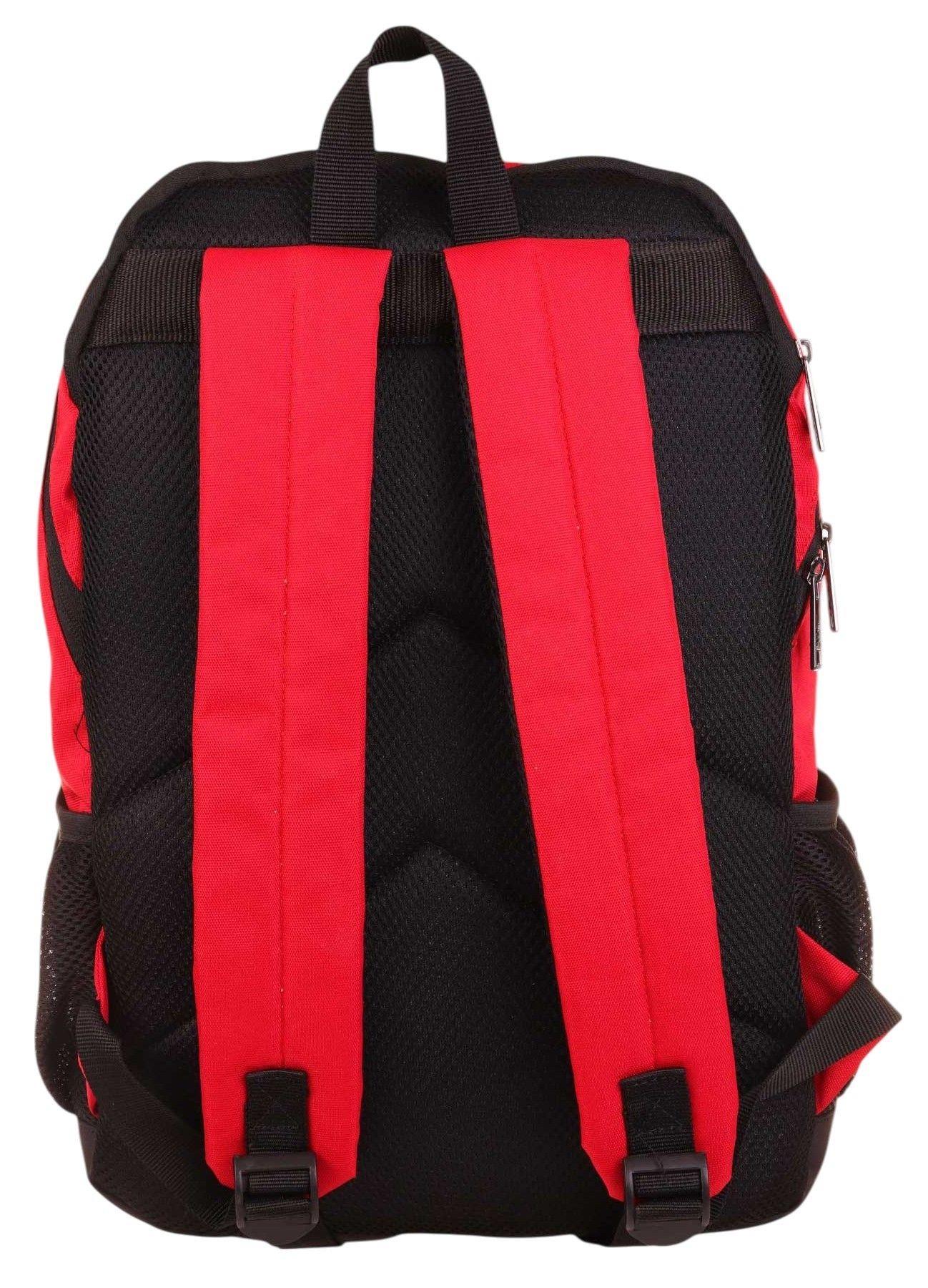 Jordan Air Boston Kırmızı Renk Laptop Bölmeli Okul ve Günlük Sırt Çantası - Q3115