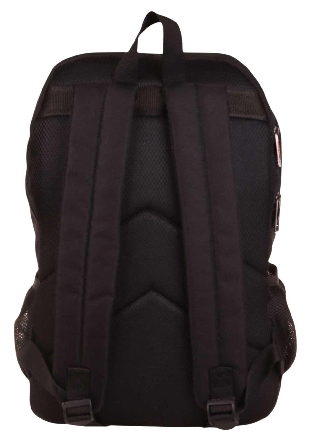 Jordan Air Boston Siyah Renk Laptop Bölmeli Okul ve Günlük Sırt Çantası - Q3112