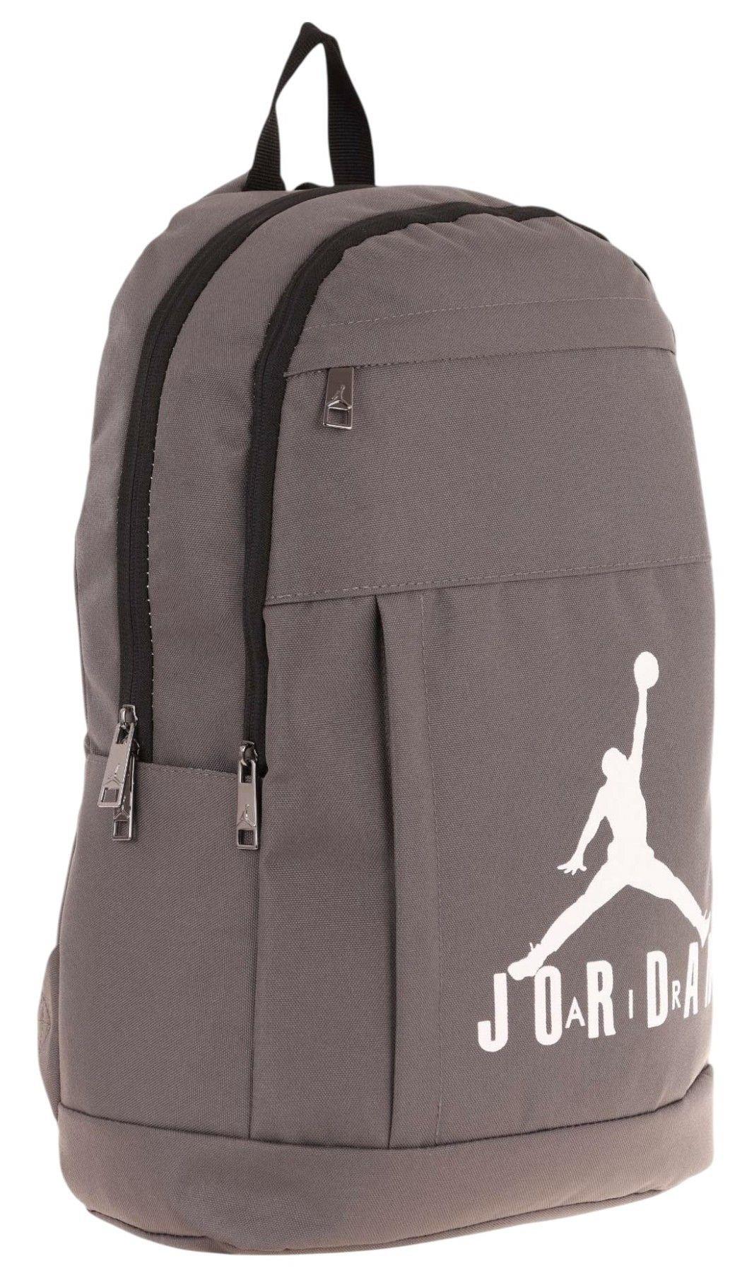 Jordan Air Olympia Gri Erkek Sırt Çantası (Dört Bölmeli) - Q3119