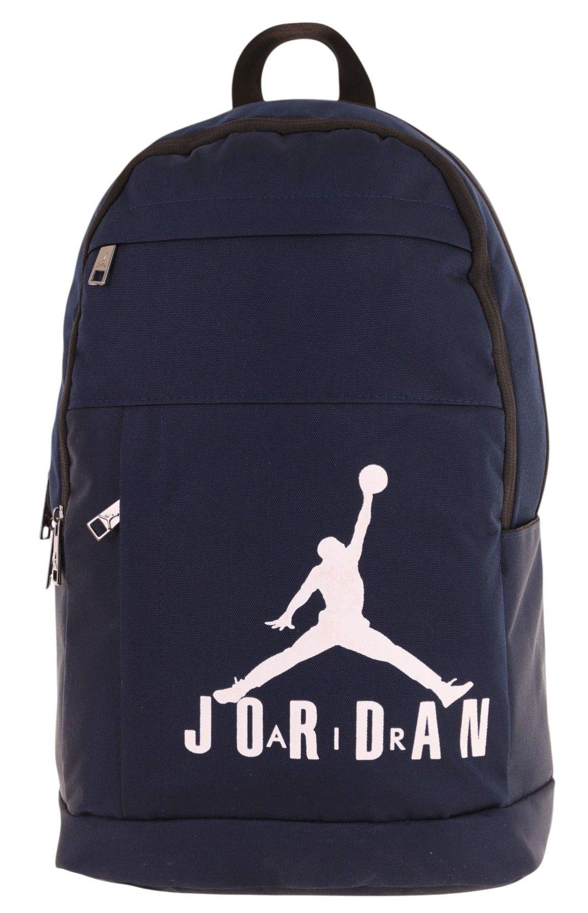 Jordan Air Olympia Lacivert Beyaz Erkek Sırt Çantası (Dört Bölmeli) - Q3121