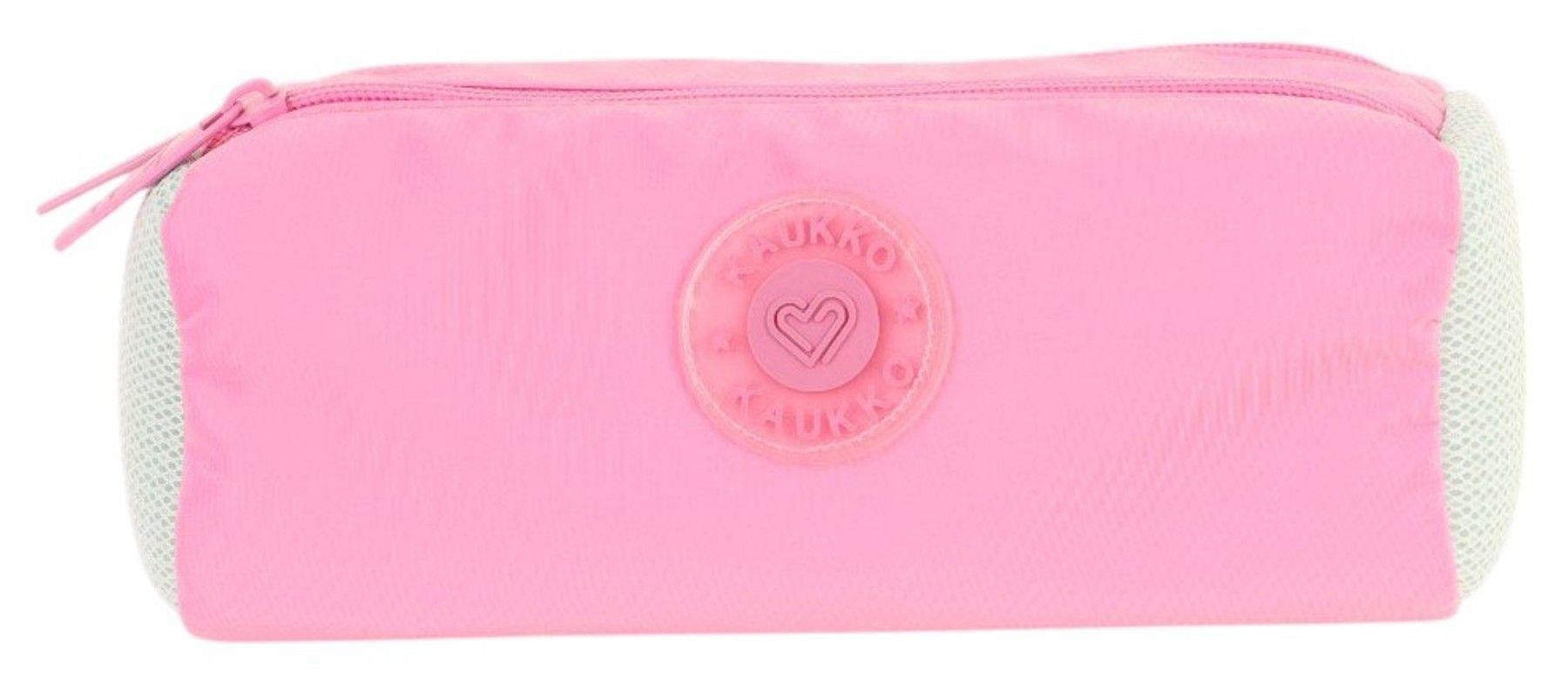 Kaukko İki Bölmeli Kız Çocuk Okul Kalem Çantası - Pembe - K2739