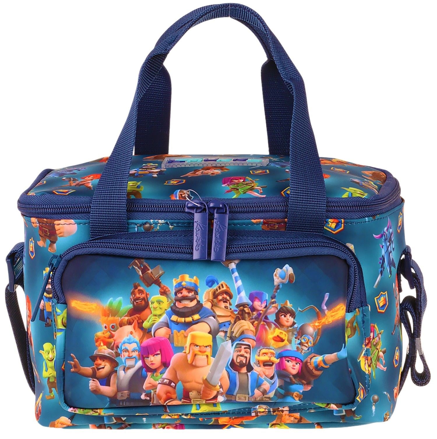 Kaukko Kids İki Bölmeli Thermo Okul Beslenme Çantası - Boom Baskılı Lacivert Renk (Erkek Çocuk) - L5420