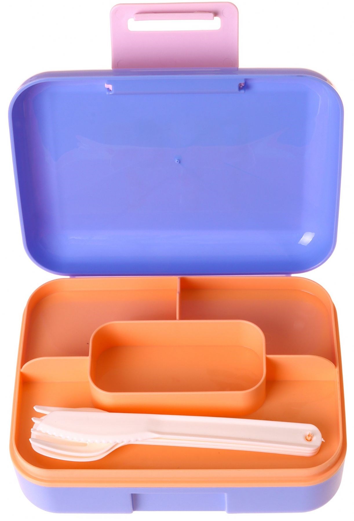 Kaukko Kids Kız Çocuk Dream Baskılı Çok Renkli Çift Katlı Beslenme Kabı - L5347