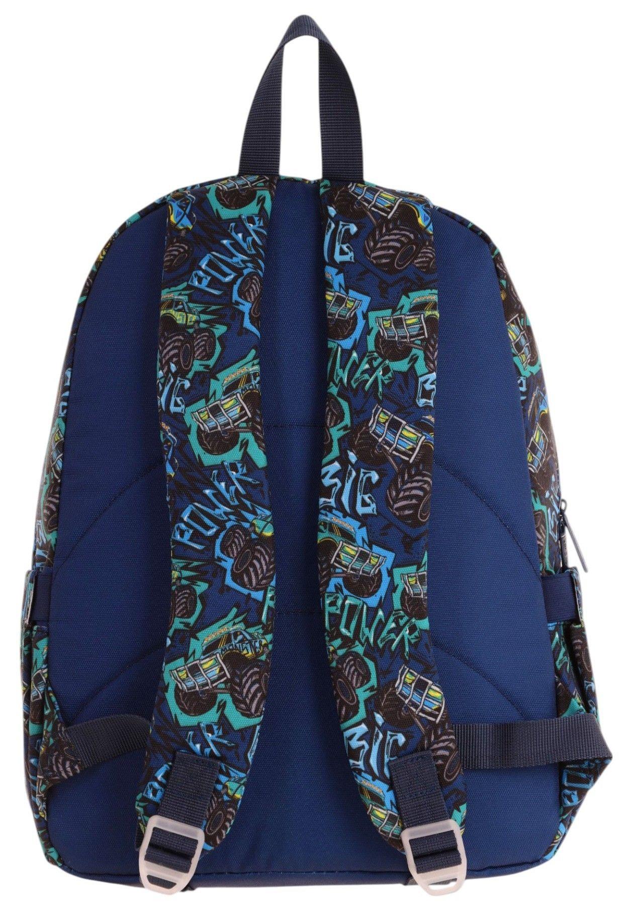 Kaukko Kids Üç Gözlü (Erkek Çocuk) Okul Sırt Çantası (Kamyon Detaylı) - L5261