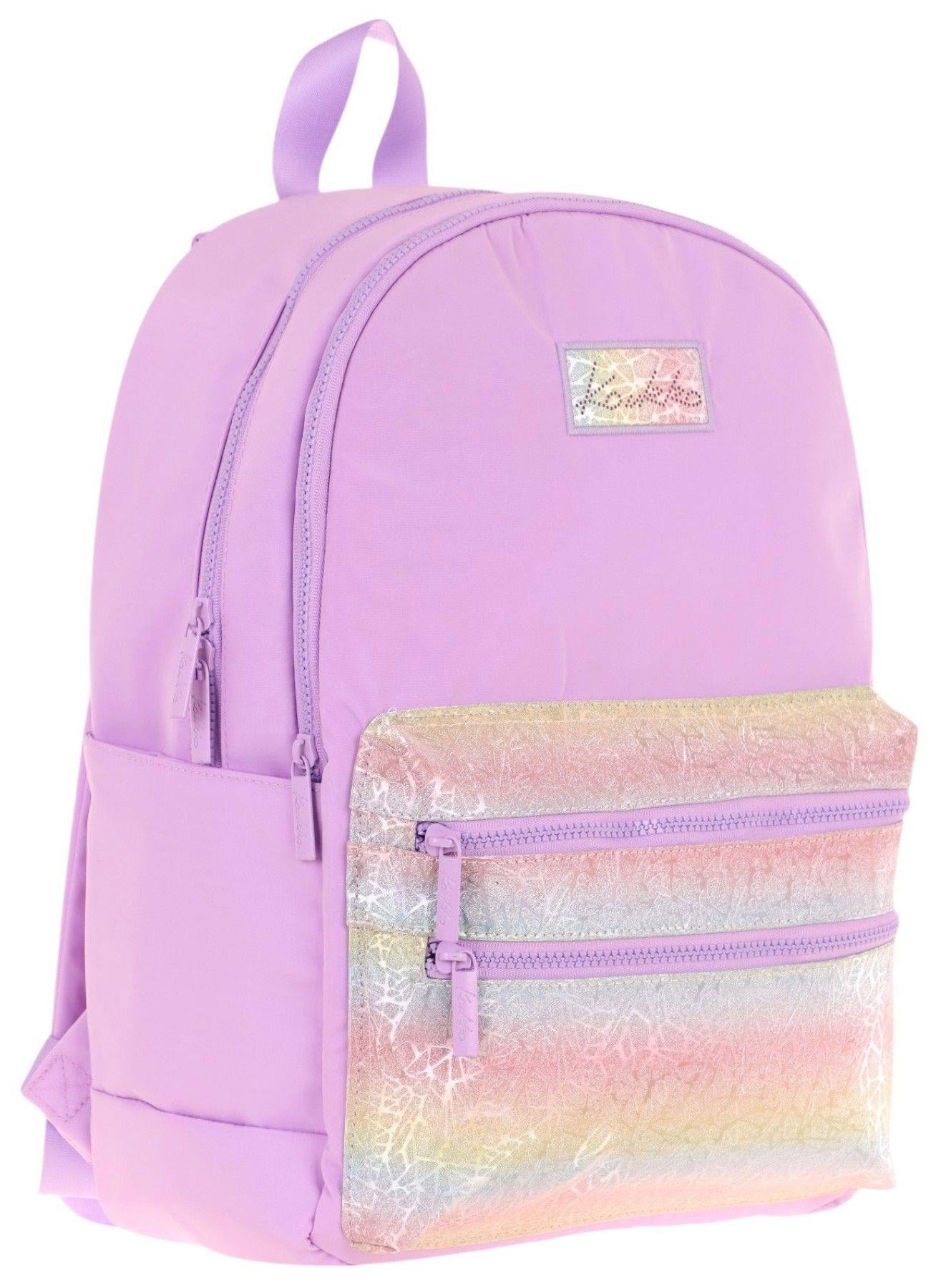 Kaukko Magic Dreams Kız Çocuk Dört Bölmeli Pembe Çok Renkli Okul Sırt Çantası (İlkokul+Ortaokul) - K1817