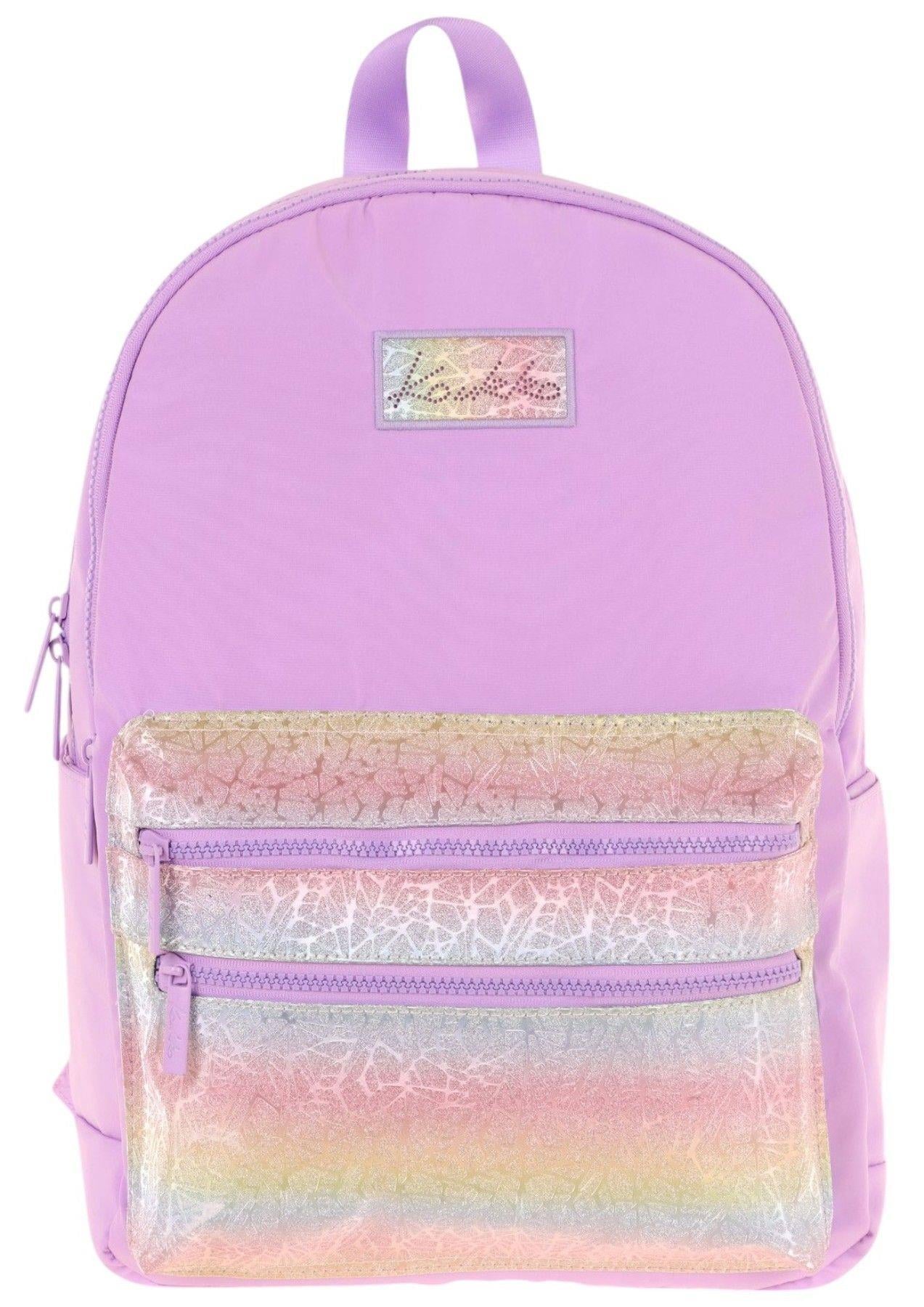 Kaukko Magic Dreams Kız Çocuk Dört Bölmeli Pembe Çok Renkli Okul Sırt Çantası (İlkokul+Ortaokul) - K1817