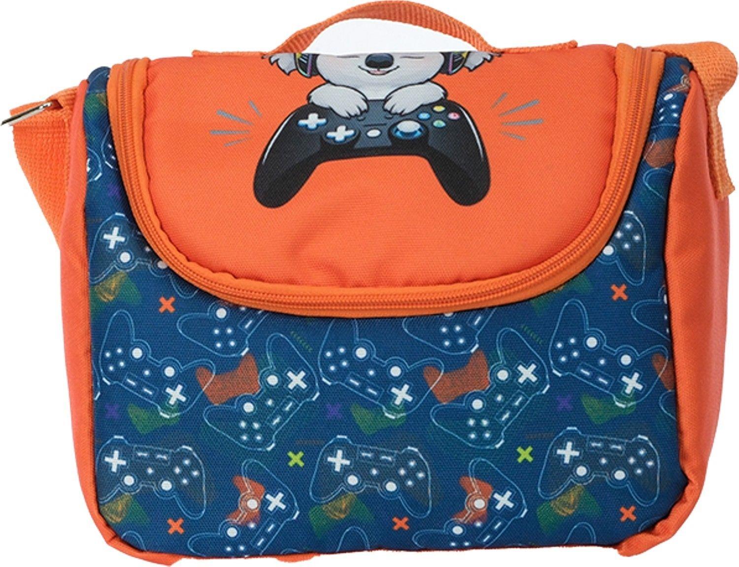 Pippa Kız ve Erkek Çocuk Üç Gözlü Turuncu İlkokul Üçlü Okul Çanta Seti - Sevimli Koala - PPSET5405