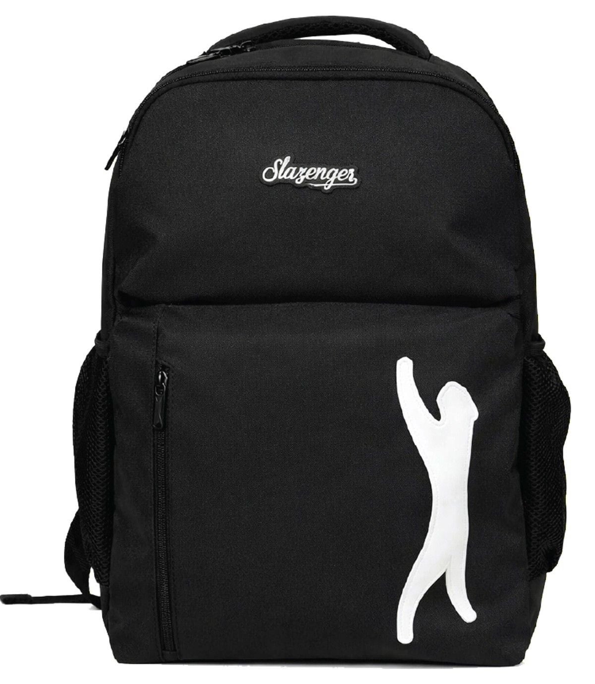 Slazenger Dört Bölmeli Tek Renk Kız Çocuk Siyah Okul ve Günlük Sırt Çantası - 26832