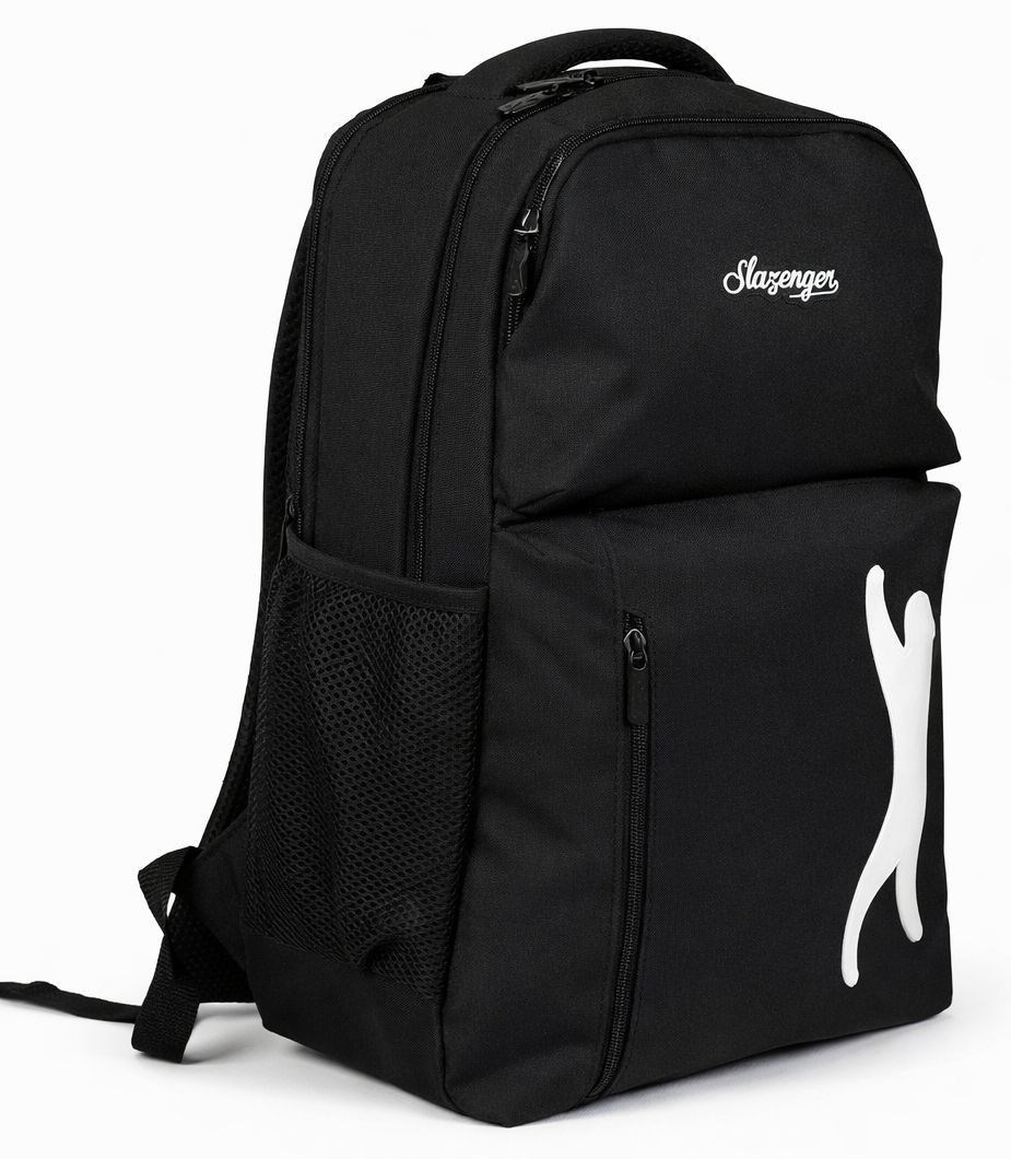 Slazenger Dört Bölmeli Tek Renk Kız Çocuk Siyah Okul ve Günlük Sırt Çantası - 26832