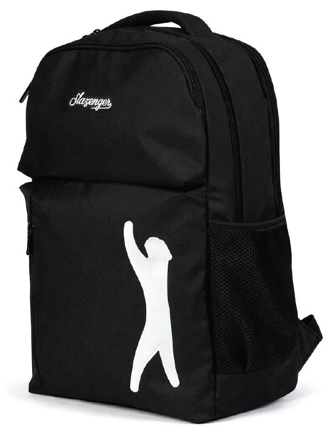Slazenger Dört Bölmeli Tek Renk Kız Çocuk Siyah Okul ve Günlük Sırt Çantası - 26832