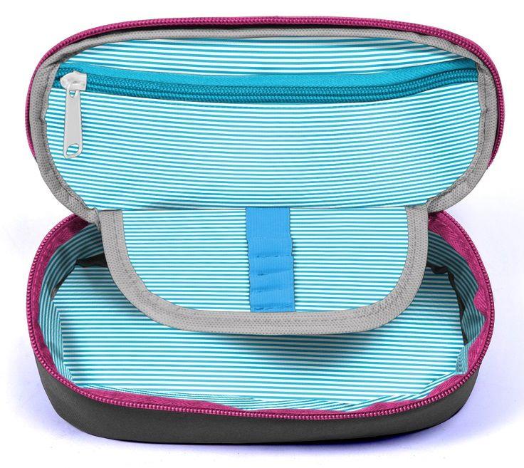 Tek Bölmeli Yeşil Organizer Kalem Çantası