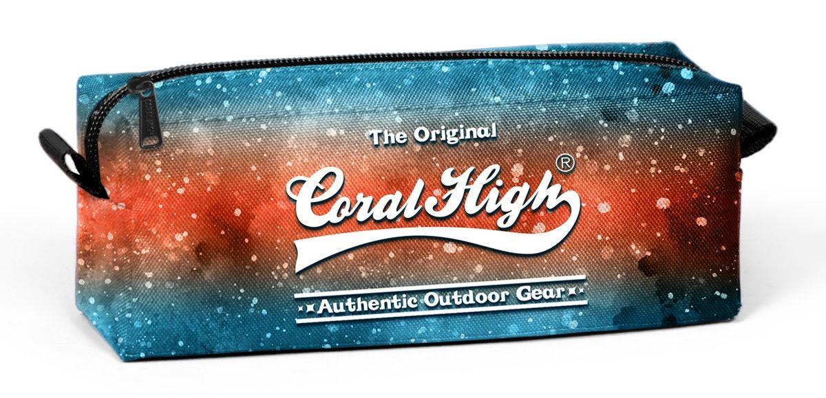 Tek Gözlü Galaksi Desenli Kalem Çantası - Kız