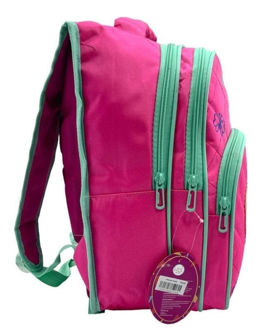 Waddell Bag Pembe Kalp Okul Sırt Çantası - Waddell Kız Okul Çanta Seti - Kız Çocuk