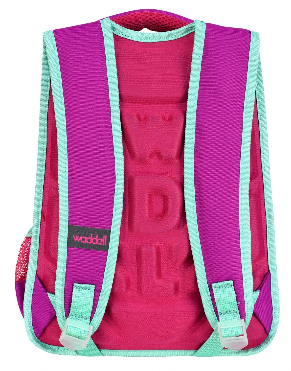 Waddell Çanta Mor Papyon İlkokul Çanta Seti - Waddell Bag Okul Sırt Çantası - Kız