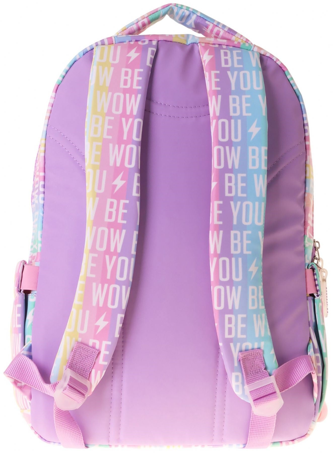 Wow Gerenation Kız Çocuk Be You Baskılı Yeşil - Mor İlkokul Okul Sırt Çantası - Dört Gözlü - W6085