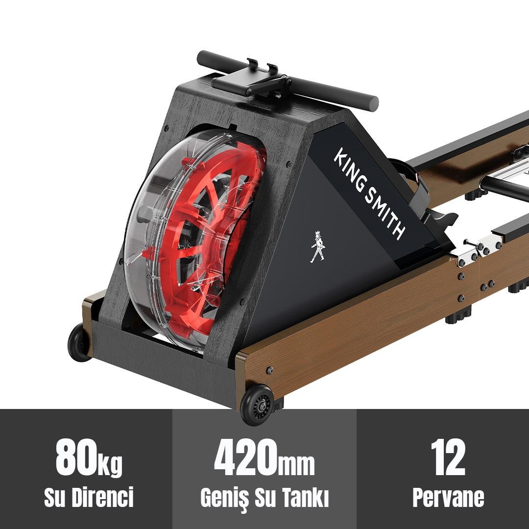 Walkingpad WR20 3 Kez Katlanabilir Su Dirençli Kondisyon Küreği​ /Kırmızı meşe rengi