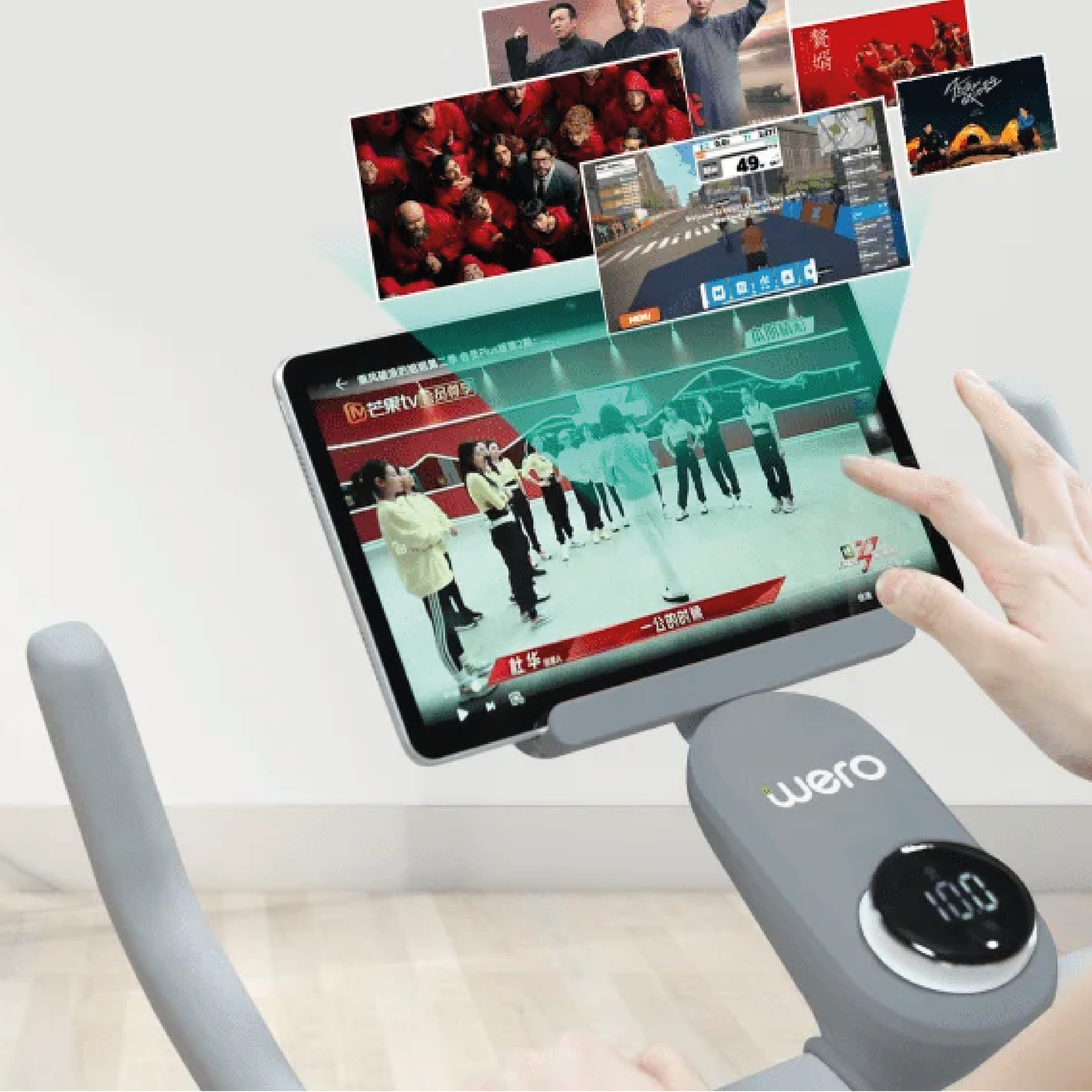 Wero Yapay Zeka Destekli Akıllı Kondisyon Bisikleti