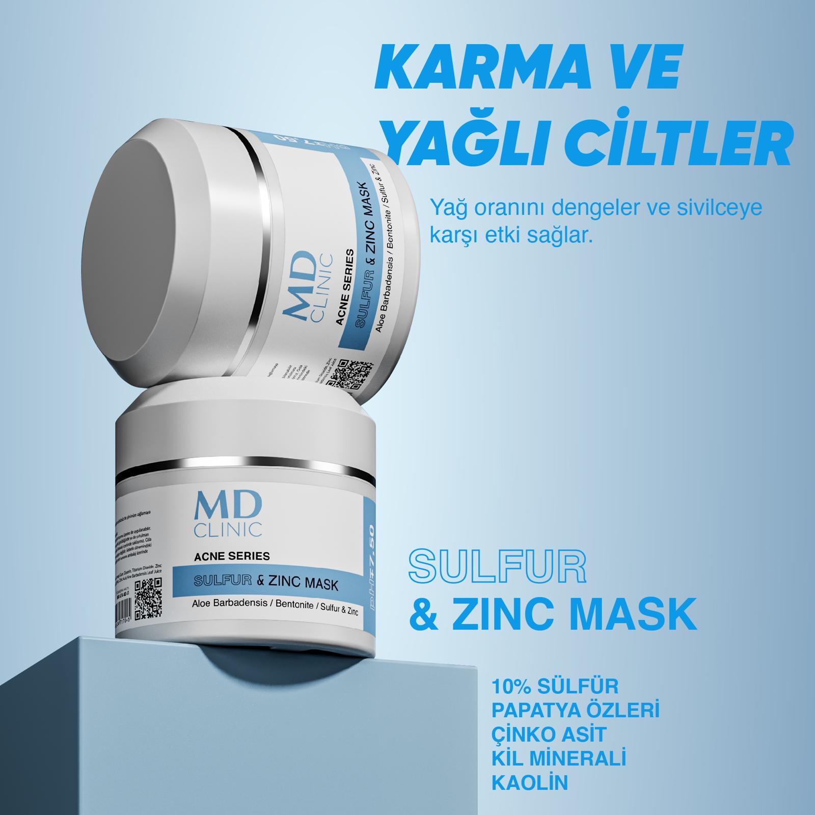 Yağlı ve Karma Ciltlere Yönelik Arındırıcı Maske