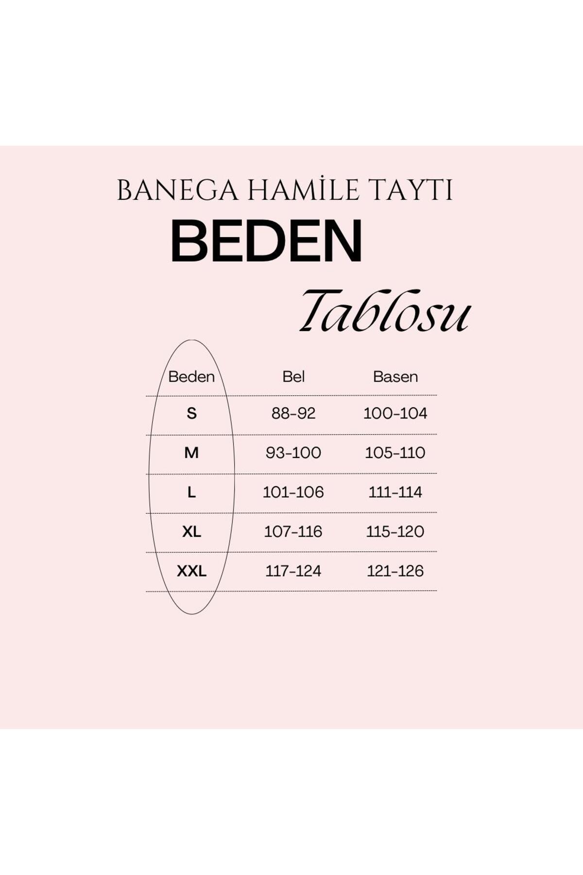 Ayarlanabilir Yüksek Bel Siyah Toparlayıcı Hamile Taytı