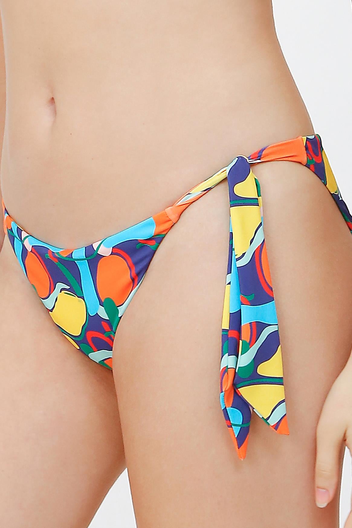 BANDEAU GRAFİTİ TEK ÜST BİKİNİ