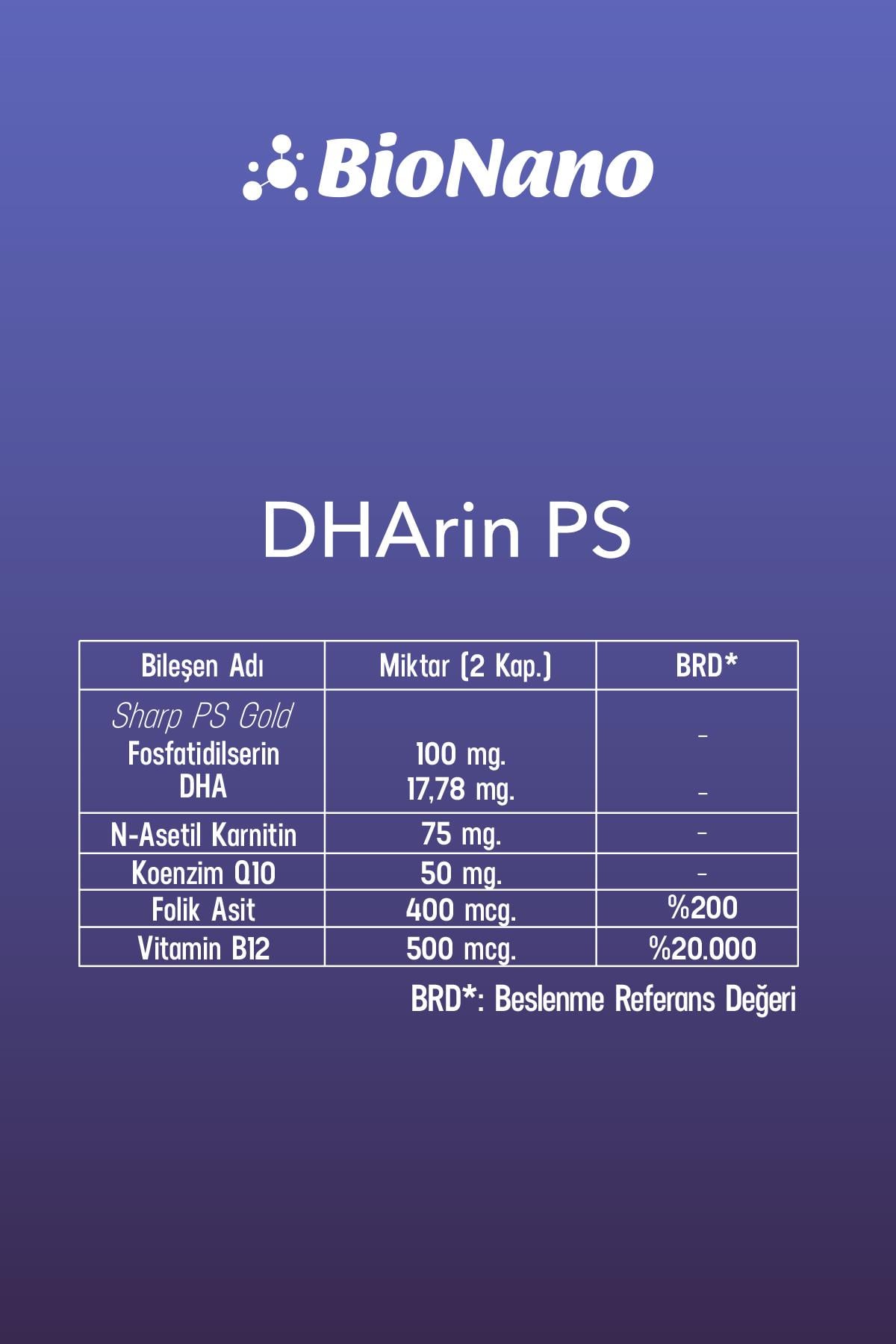 Dharin PS 60 Kapsül