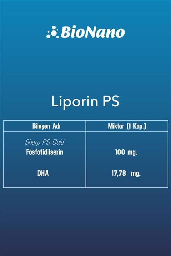 LİPORİN PS 30 KAPSÜL