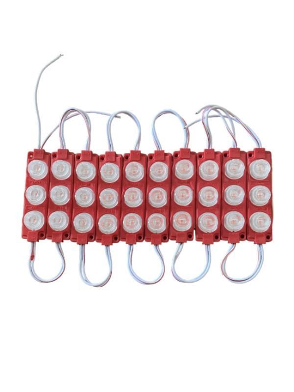 12V CAMLI SOFT PARMAK KIRMIZI