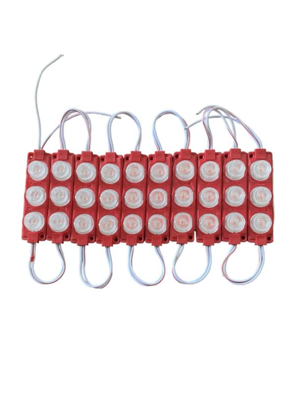 12V CAMLI SOFT PARMAK KIRMIZI