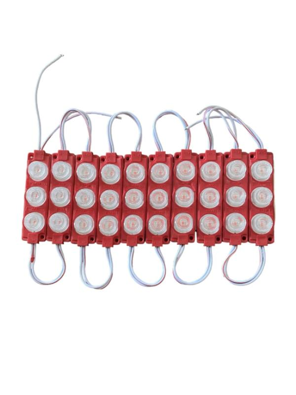 12V CAMLI SOFT PARMAK KIRMIZI