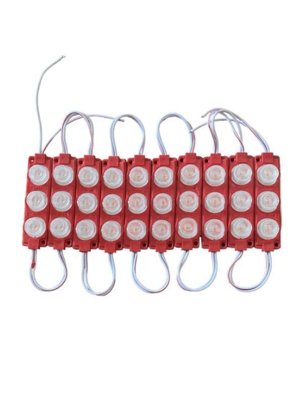 12V CAMLI SOFT PARMAK KIRMIZI