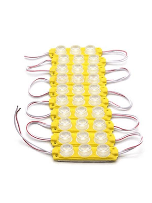 12V CAMLI SOFT PARMAK SARI
