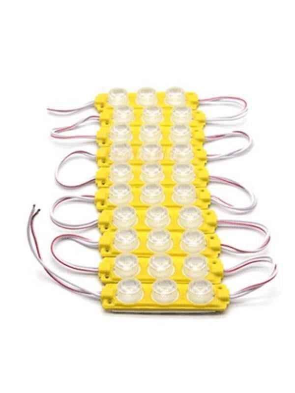 12V CAMLI SOFT PARMAK SARI