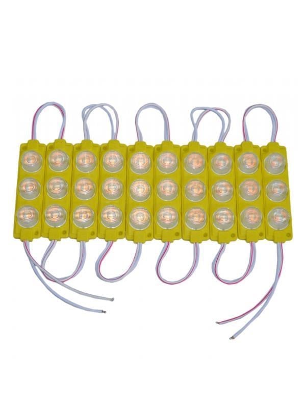 12V CAMLI SOFT PARMAK SARI