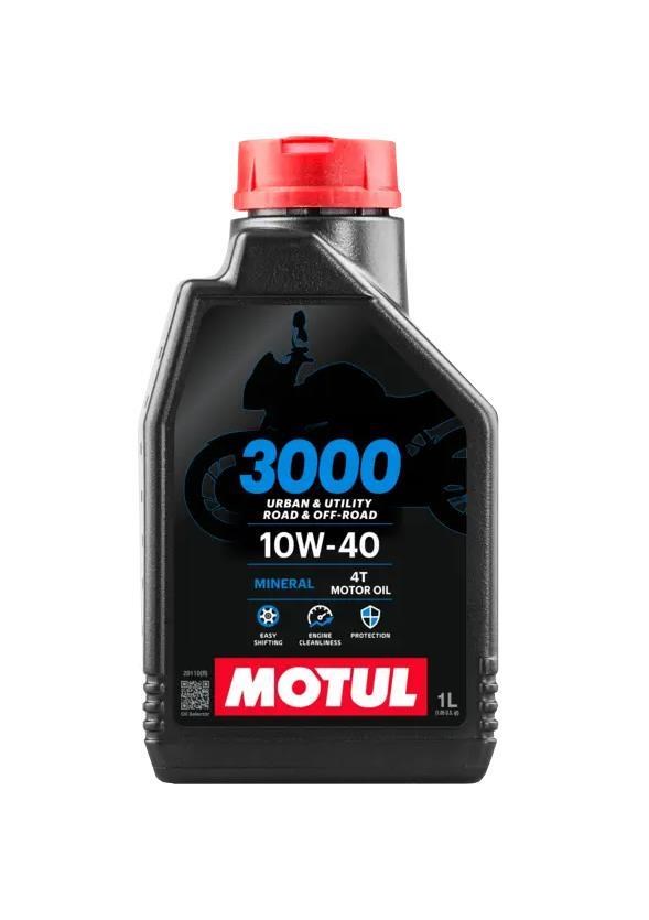 3000 10W40 4T - 1L MOTOR YAĞI - MOTUL
