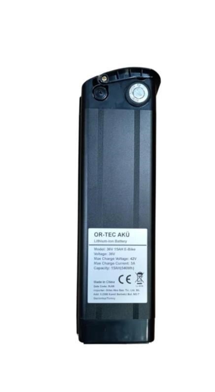 36V 15AH E Bike Akü - Kaset Pil Batarya - Pedallı Bisiklet İçin