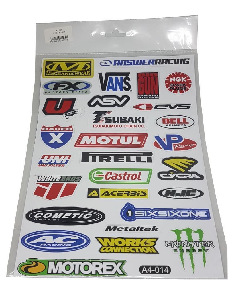 A4 STİCKER