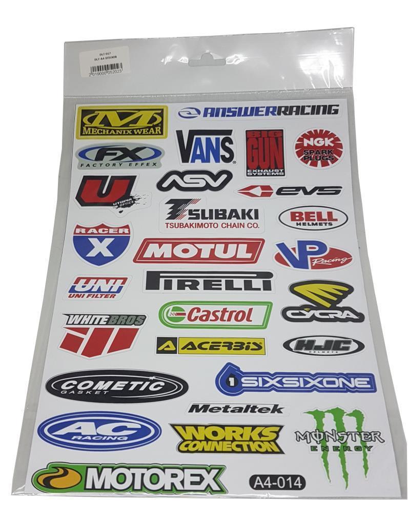 A4 STİCKER