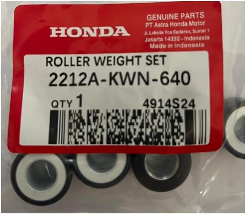 Ağırlık Seti - Baga PCX 125 - 150 17 gr Orj