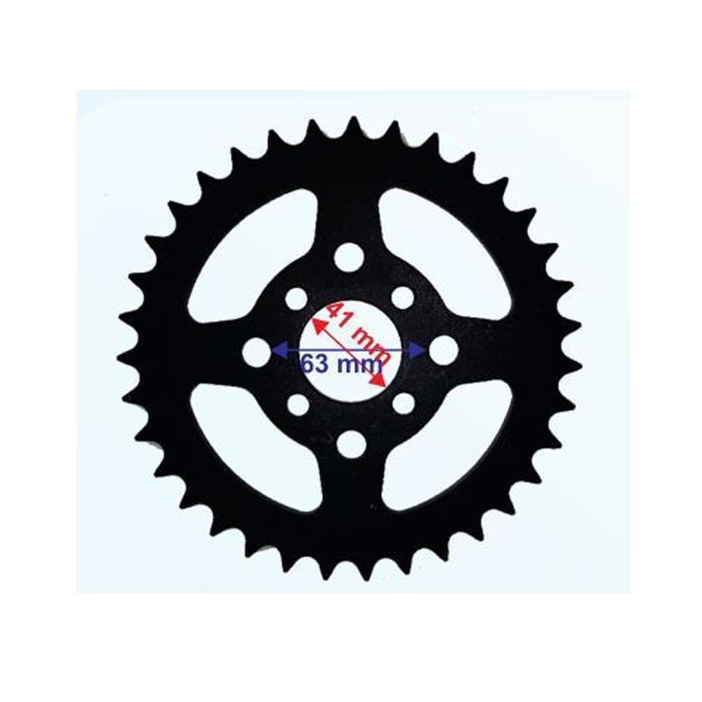Arka Dişli ATV 35T // 8 Delikli - 520 - İç Çap : 41 mm