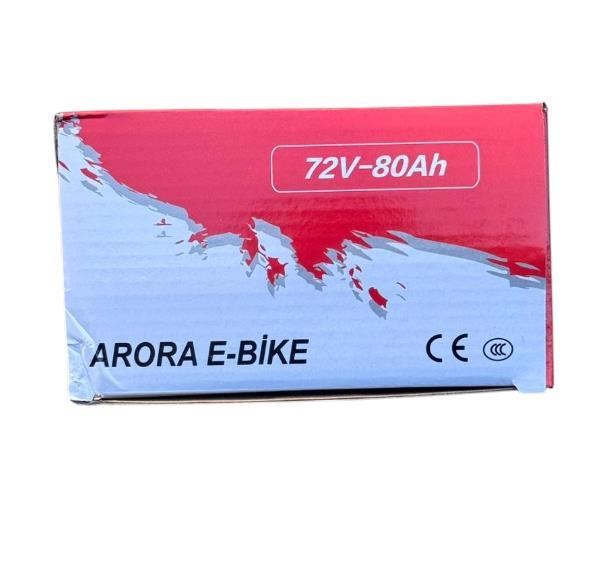 Arora Şarj Cihazı 72V / 80 AH KASALI E BİKE