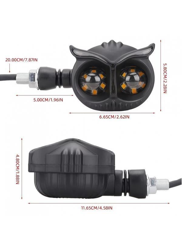Baykuş Mavi Parklı Led Sinyal Takım #