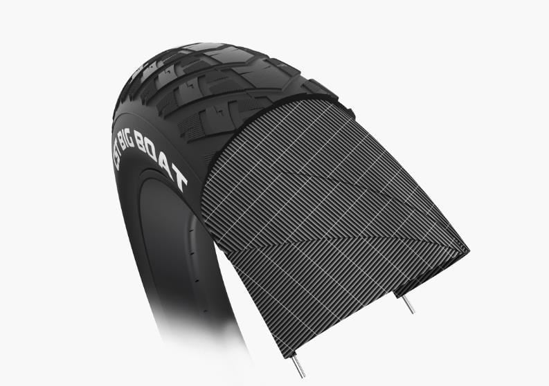 CST Dış Lastik 20X4.0 BIGBOAT SİYAH 1.5mm ZIRHLI