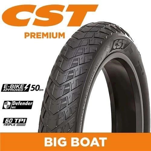 CST Dış Lastik 20X4.0 BIGBOAT SİYAH 1.5mm ZIRHLI