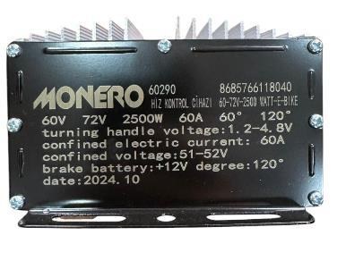 HIZ KONTROL CİHAZI 60-72V - 2500 WATT- E-BIKE