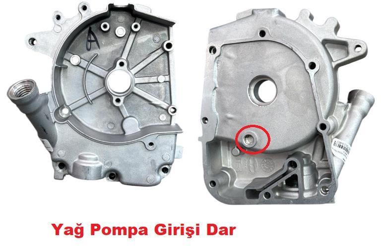 KARTER KAPAĞI SAĞ SCOOTER 80 cc - Yağ Pompa Girişi Dar - Marş Pinyonlu - 22040